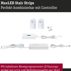 MaxLED Stair LED Strip - Erweiterung 3x 1m