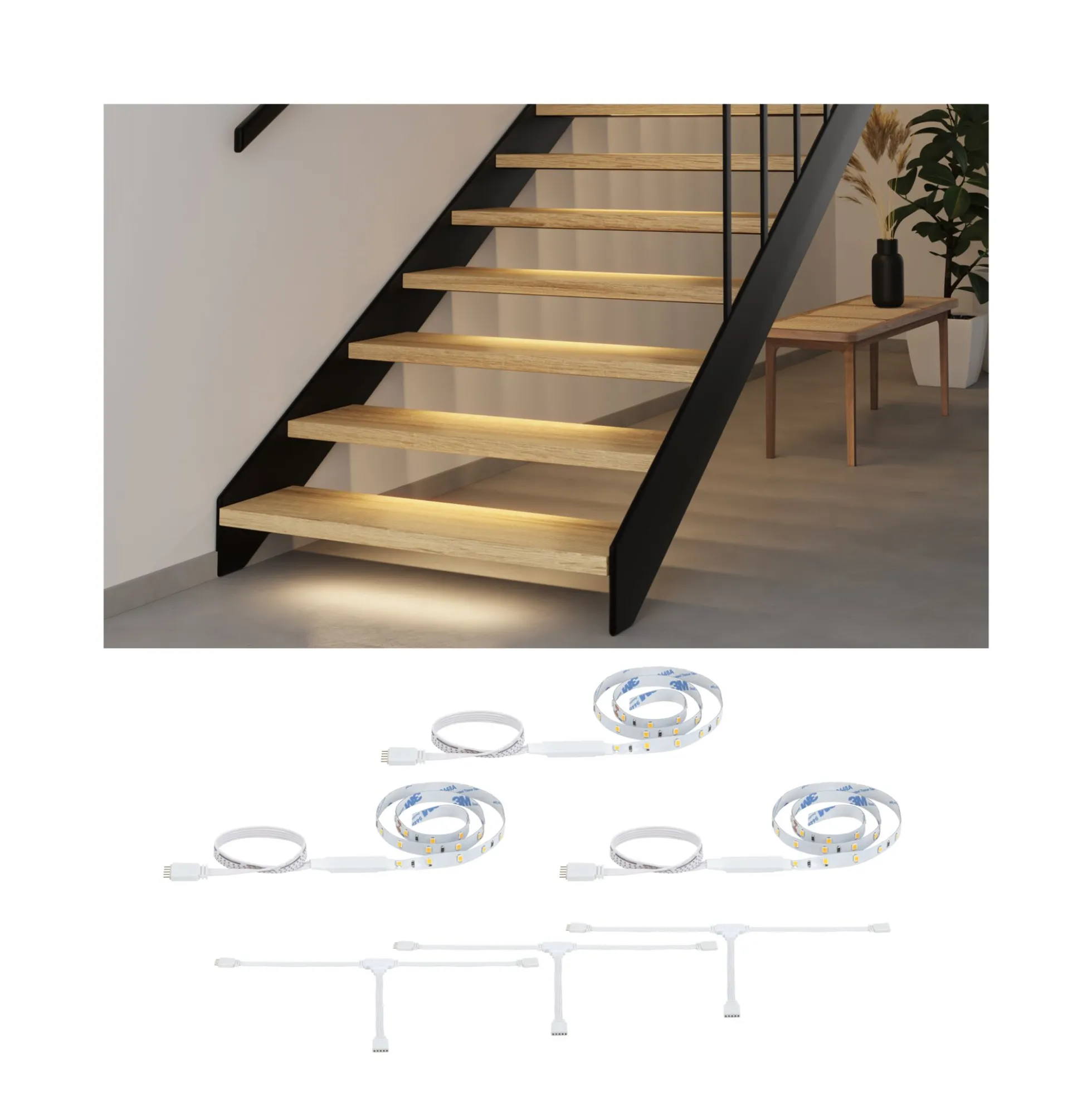 MaxLED Stair LED Strip - Erweiterung 3x 0,5m