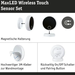 MaxLED Zubehör Steuerung - Basisset Touchschalter