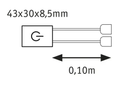 MaxLED Zubehör Steuerung - Switch Touch-Schalter
