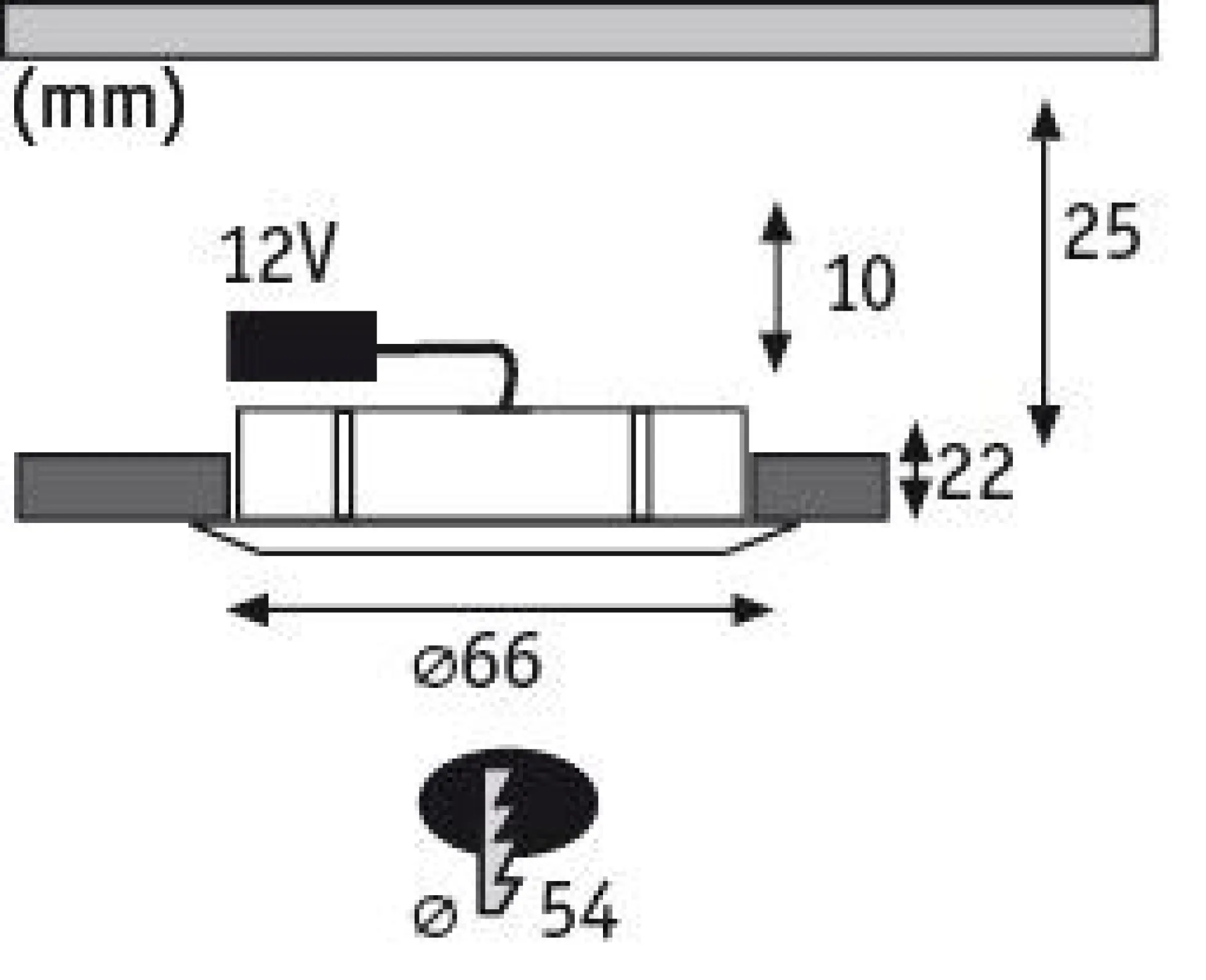 Möbeleinbauleuchten - Micro Line Structure