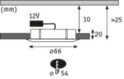 Möbeleinbauleuchten - Micro Line Structure