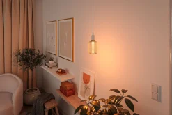 Metallic Glow Standard 230V - LED Leuchtmittel Zyl Spiral