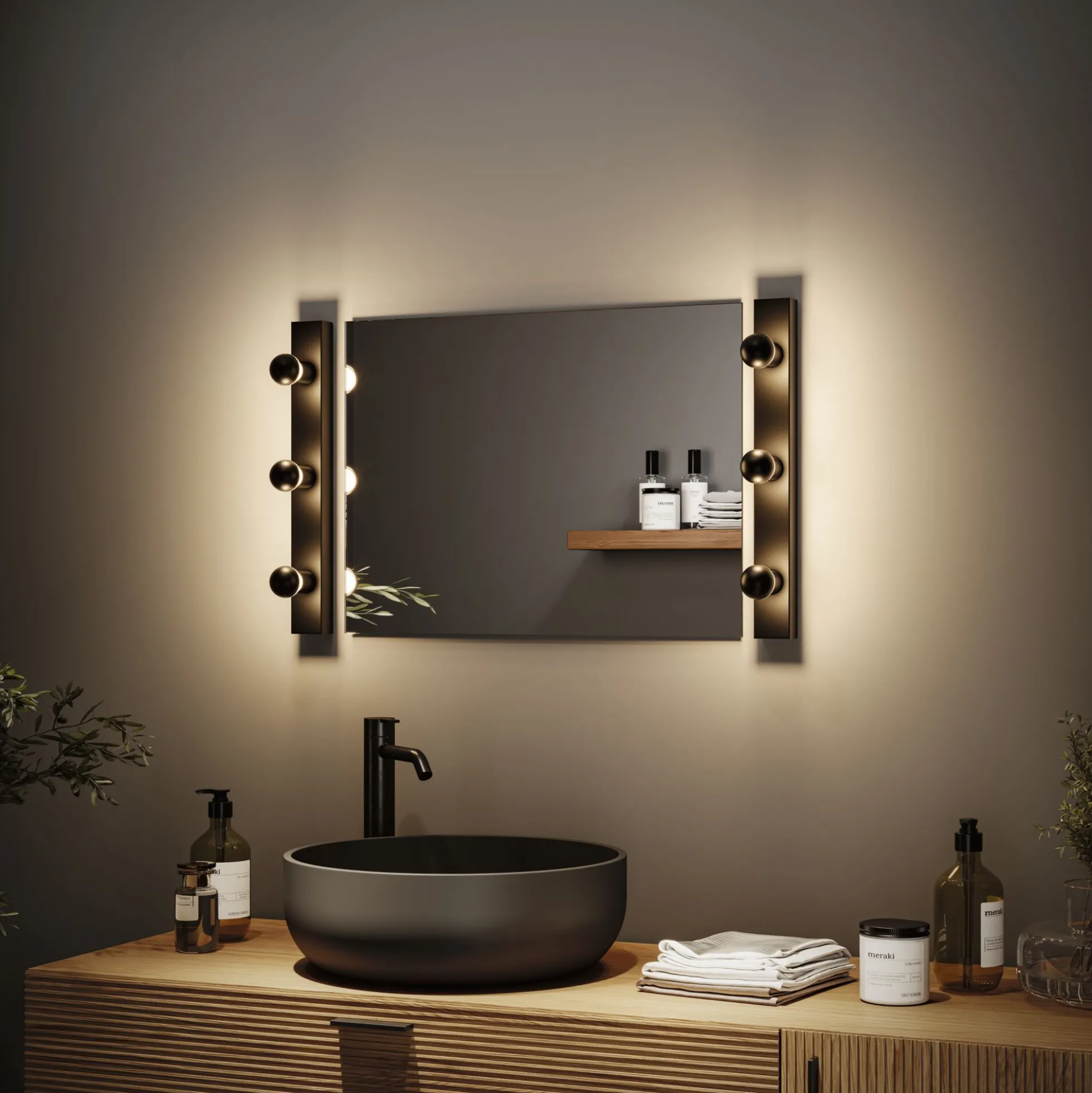 Modern Classic Edition Standard 230V - LED Tropfen Kopfspiegel E14