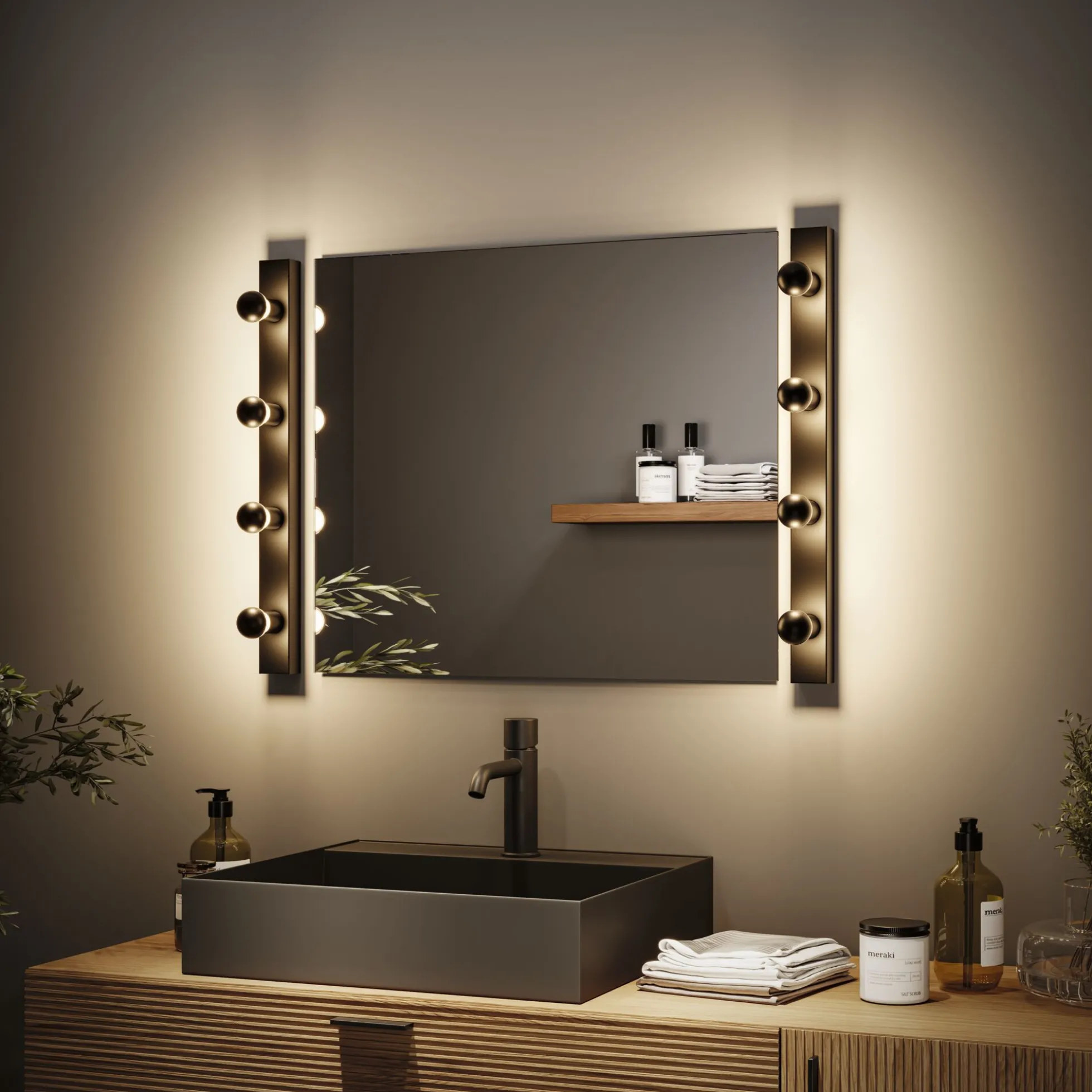 Modern Classic Edition Standard 230V - LED Tropfen Kopfspiegel E14