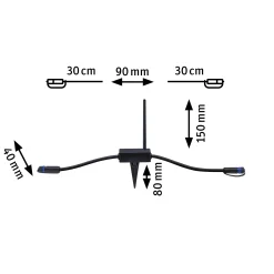Plug & Shine Controller Wireless - Plug & Shine Controller Wireless IP68 Schwarz