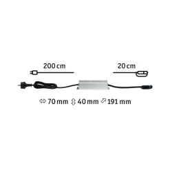 Plug & Shine Einspeisung - 230/24V DC