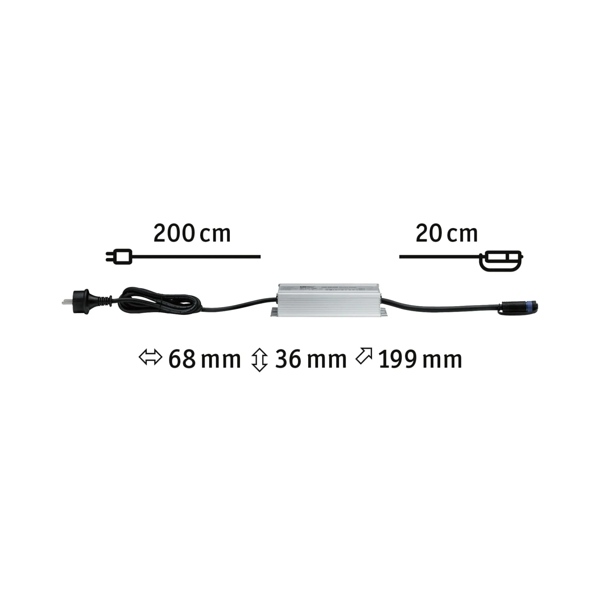 Plug & Shine Einspeisung - 230/24V DC