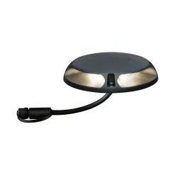 Plug & Shine LED Bodenaufbauleuchte - Warmweiß Einzelspot Zweifacher Lichtaustritt, 180°
