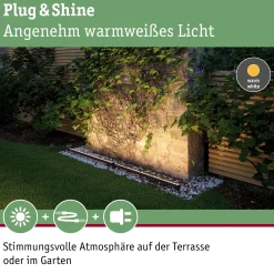 Plug & Shine LED Bodenaufbauleuchte - Lichtleiste