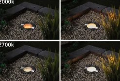 Plug & Shine LED Bodeneinbauleuchte Smart Home Zigbee 3.0 - Floor Einzelspot Insektenfreundlich
