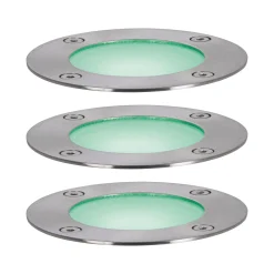 Plug & Shine LED Bodeneinbauleuchte Smart Home Zigbee 3.0 - RGBW Basisset