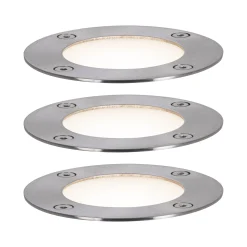 Plug & Shine LED Bodeneinbauleuchte Smart Home Zigbee 3.0 - RGBW Basisset