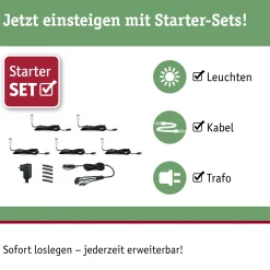 Plug & Shine LED Bodeneinbauleuchte - MicroPen II Basisset