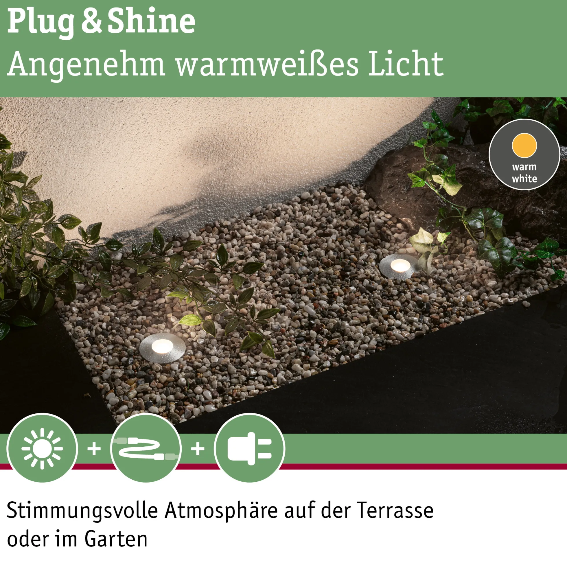 Plug & Shine LED Bodeneinbauleuchte - Floor Mini Basisset