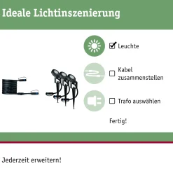 Plug & Shine LED Gartenstrahler - Sting Erweiterungsset