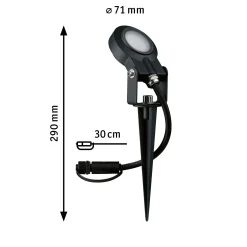 Plug & Shine LED Gartenstrahler - Sting Basisset insektenfreundlich
