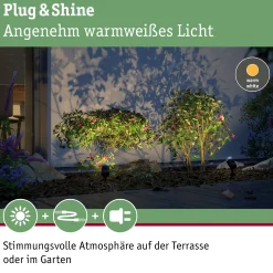 Plug & Shine LED Gartenstrahler - Pike Basisset