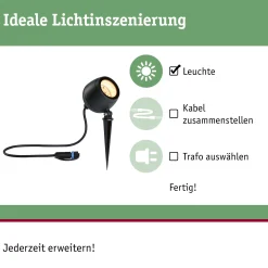 Plug & Shine LED Gartenstrahler Smart Home Zigbee 3.0 - Kikolo insektenfreundlich
