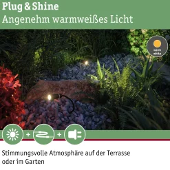 Plug & Shine LED Gartenstrahler - Plantini Erweiterungsset