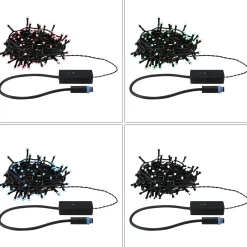 Plug & Shine LED Lichterkette - Yuna RGB 10m