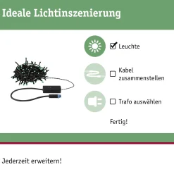 Plug & Shine LED Lichterkette - Yuna RGB 10m