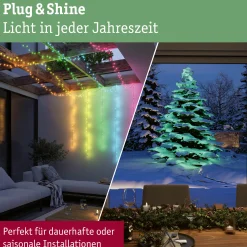 Plug & Shine LED Lichterkette - Yuna RGB 10m
