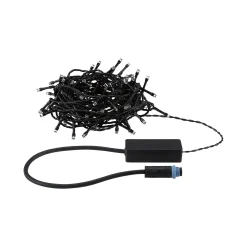 Plug & Shine LED Lichterkette - Yuna Warmweiß 10m