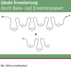 Plug & Shine LED Lichterkette - Naima Basisset