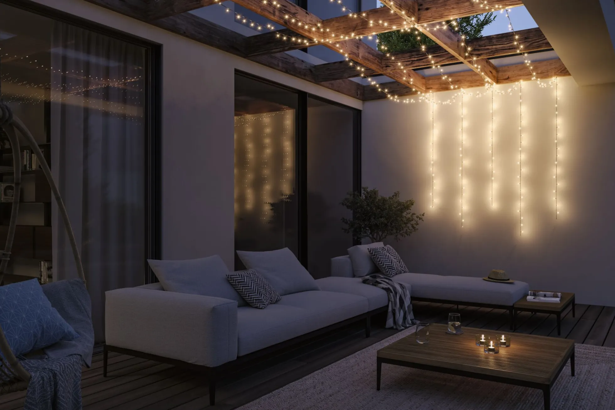 Plug & Shine LED Lichterkette - Yuna Warmweiß 5m