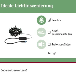 Plug & Shine LED Lichterkette - Yuna RGB 5m