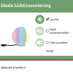 Plug & Shine LED Lichtobjekt Smart Home Zigbee 3.0 - Globe