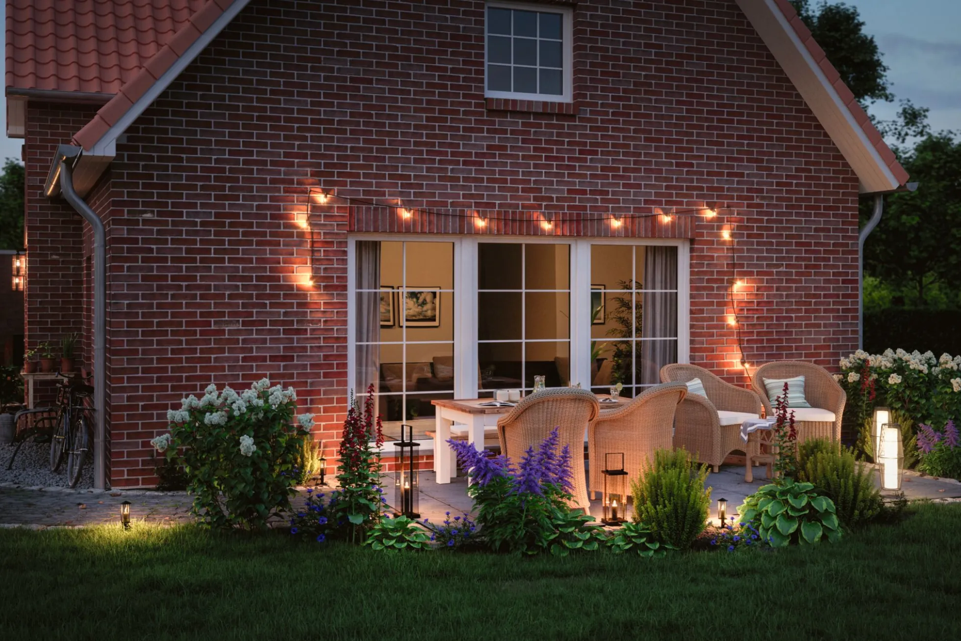 Plug & Shine LED Lichtobjekt - Basket Einzelleuchte
