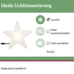 Plug & Shine LED Lichtobjekt - Star