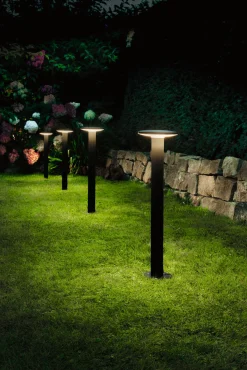 Plug & Shine LED Pollerleuchte - Plate Einzelleuchte