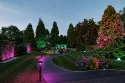 Plug & Shine LED Pollerleuchte Smart Home Zigbee 3.0 - Plate