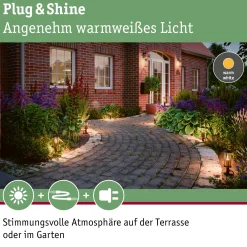 Plug & Shine LED Pollerleuchte - Classic Einzelleuchte