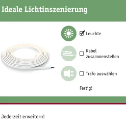 Plug & Shine LED Stripe - Smooth Einzelstrip