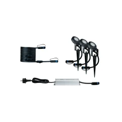 Plug & Shine Preisattraktives Starterset Zigbee 3.0 - Smart Home smik + LED Erdspieß Sting
