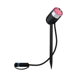 Plug & Shine Preisattraktives Starterset Zigbee 3.0 - Smart Home smik Gateway + LED Gartenstrahler Pike Basisset RGBW+