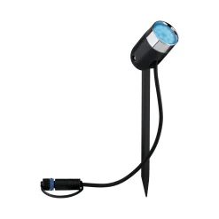 Plug & Shine Preisattraktives Starterset Zigbee 3.0 - Smart Home smik Gateway + LED Gartenstrahler Pike Basisset RGBW+