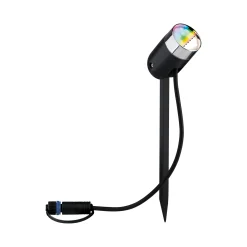 Plug & Shine Preisattraktives Starterset Zigbee 3.0 - Smart Home smik Gateway + LED Gartenstrahler Pike Basisset RGBW+