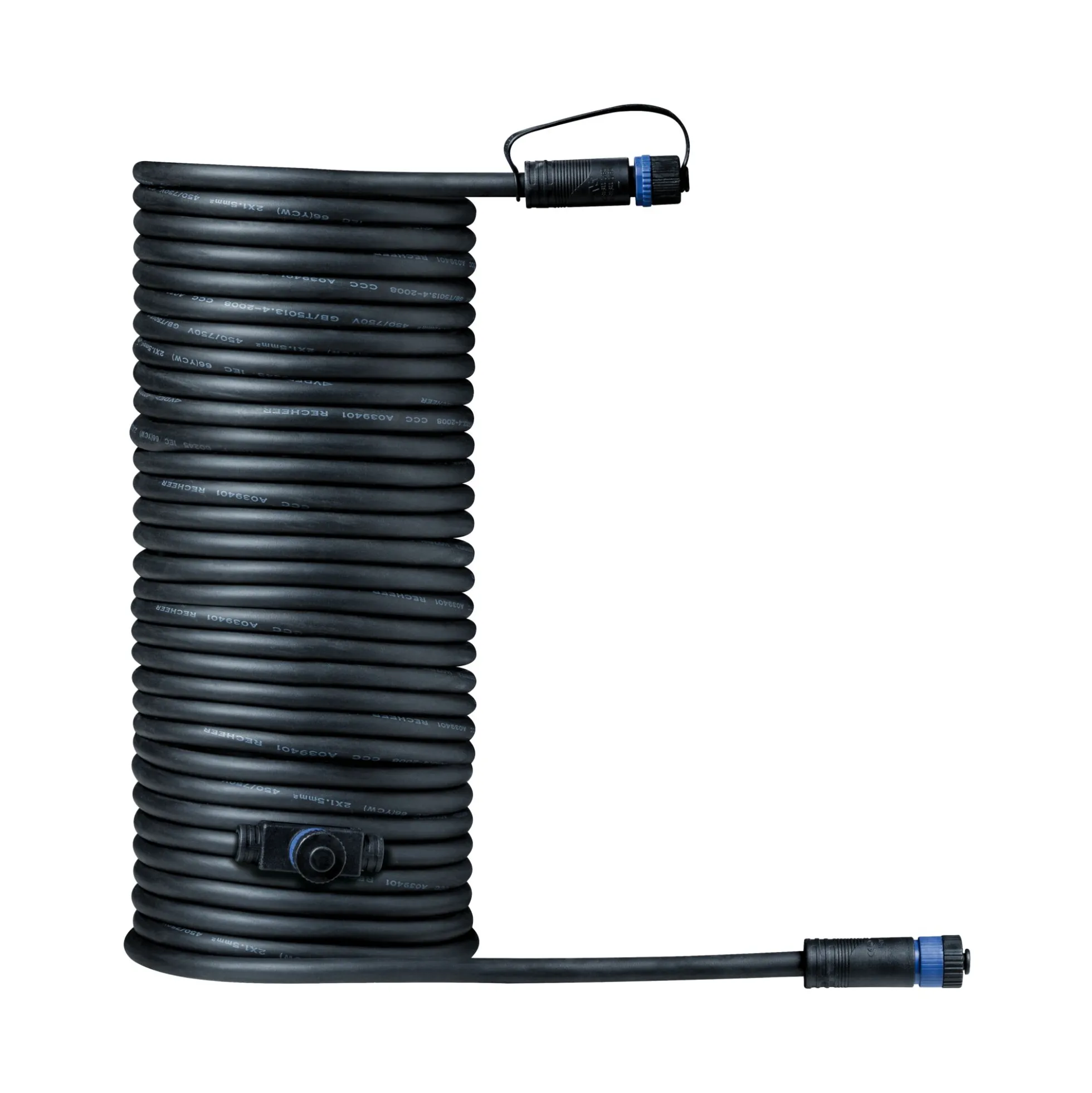 Plug & Shine Set - LED Lichtobjekt Star inkl. 10m-Kabel und Trafo
