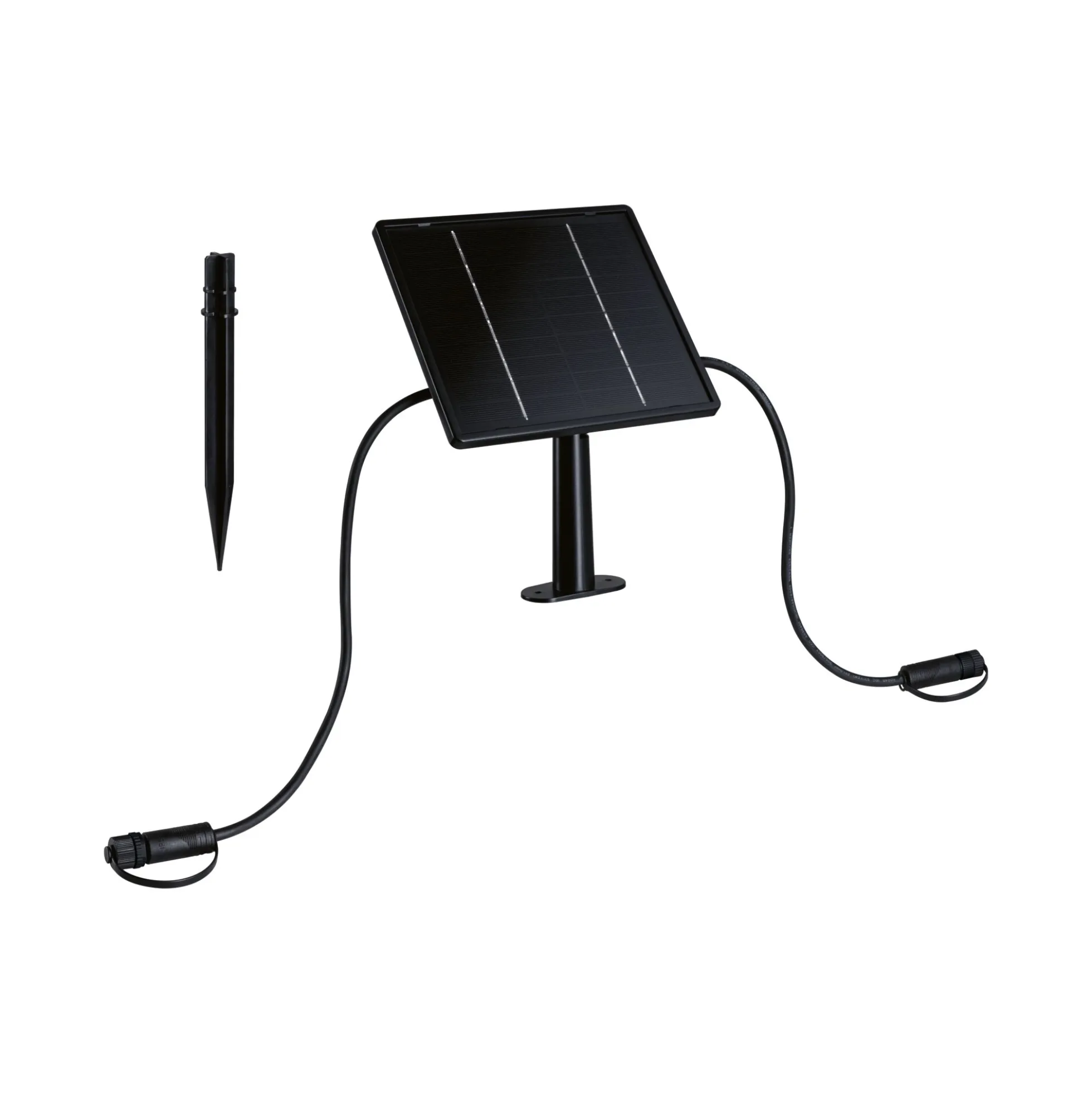 Plug & Shine Solarpanel - Plug & Shine Solarpanel IP44 24V max. 21W Anthrazit