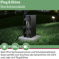 Plug & Shine Steckdosensäule - Rio