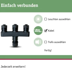 Plug & Shine Verteiler - 3 Ausgänge
