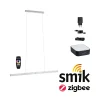 Preisattraktives Starterset Zigbee 3.0 - Smart Home smik Gateway mit Fernbedienung + LED Pendelleuchte Aptare
