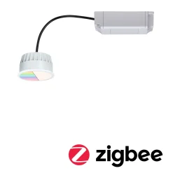Preisattraktives Starterset Zigbee 3.0 - Smart Home smik Gateway + 3x LED Modul Einbauleuchte RGBW