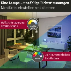 Preisattraktives Starterset Smart Home Zigbee 3.0 - Gateway + LED Birne E27 RGBW + Schalter