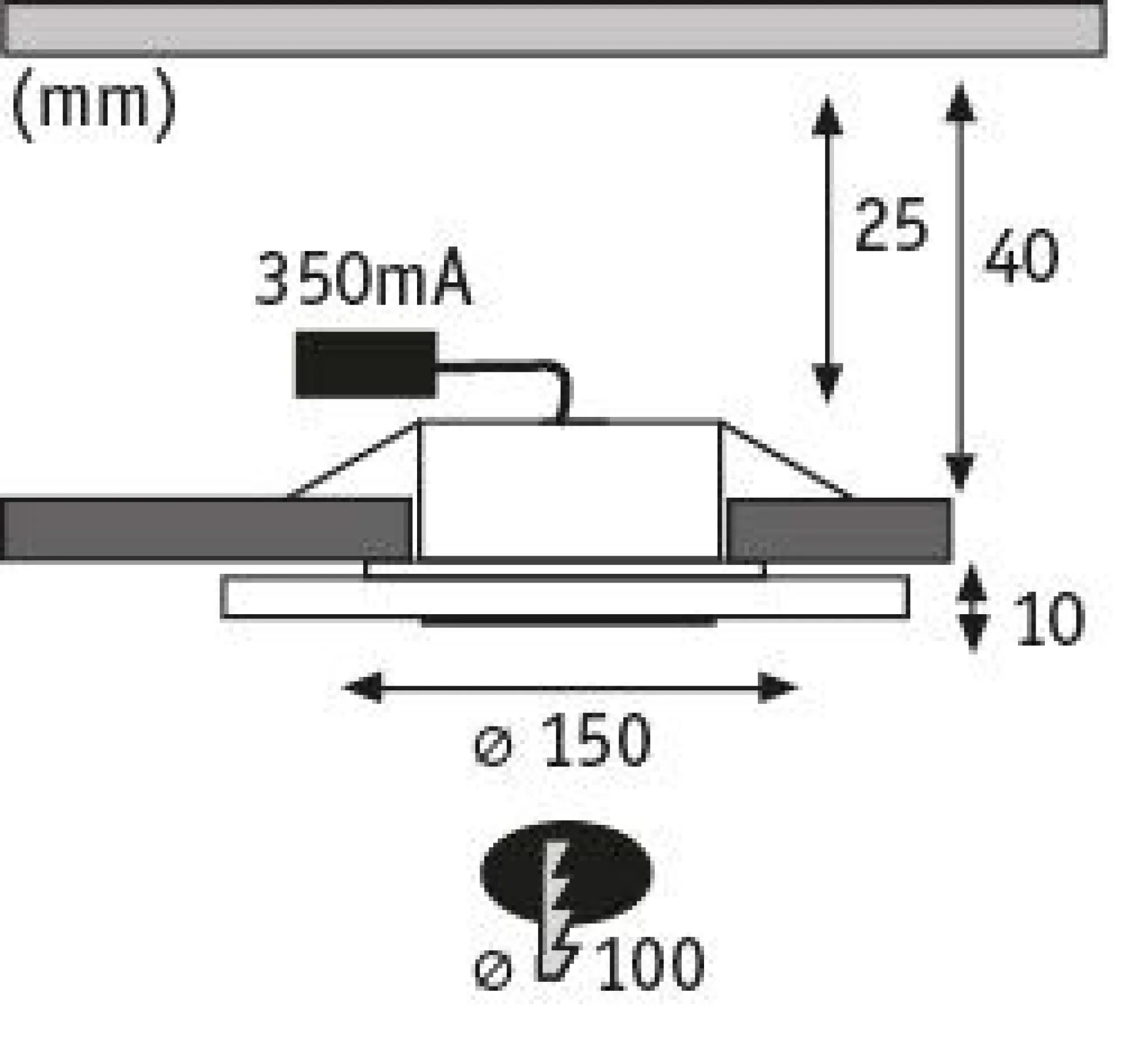 Premium LED Einbauleuchte - Whirl Basisset